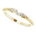 Load image into Gallery viewer, Yellow 1/10 CTW Diamond Ring