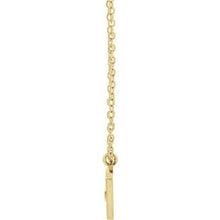 Load image into Gallery viewer, Yellow gold envelope necklace