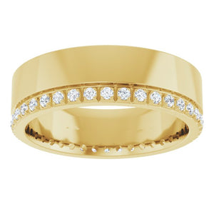 Diamond Accented Band