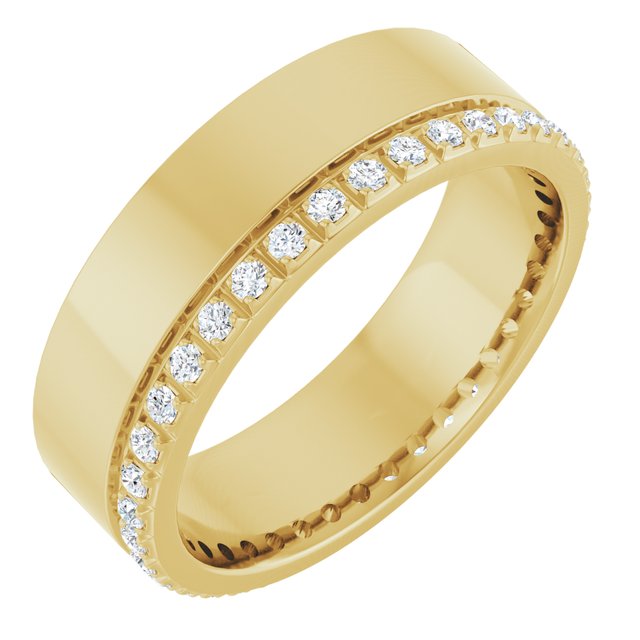 Diamond Accented Band