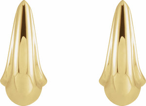 J-Hoop Earrings - Elzom
