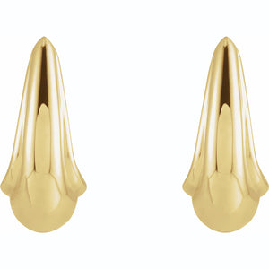 J-Hoop Earrings - Elzom