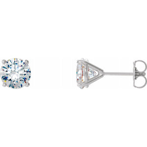 1.20 Cwt. Lab Grown Diamond Studs - Elzom