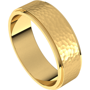 Stepped Edge Flat Band