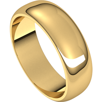 Standard Fit Half Round Band - Elzom