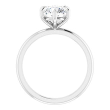 Load image into Gallery viewer, 6 prong round diamond ring