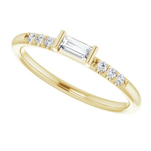 Infinite Shine Stackable Diamond Ring