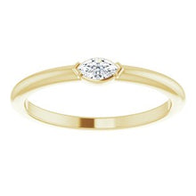 Load image into Gallery viewer, Marquise simple ring