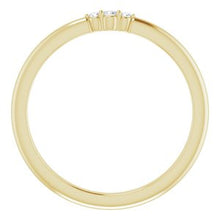 Load image into Gallery viewer,  .04 CTW Diamond Stackable Ring