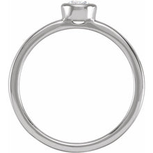 Load image into Gallery viewer, Bezel-Set Ring