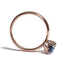 Load image into Gallery viewer, Rose Gold Sapphire Ring