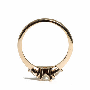 Three diamonds ring