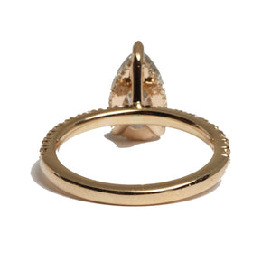 Pear Shape Diamond  Ring