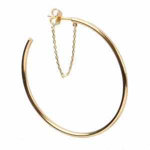 Hoops with chain