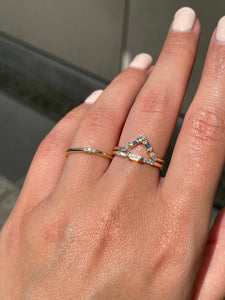 Infinite Shine Stackable Ring