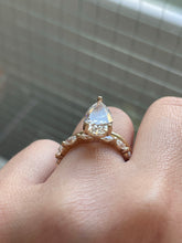 Load image into Gallery viewer, Camelia Pear Cut Diamond Ring