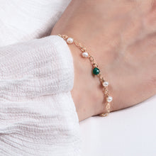 Load image into Gallery viewer, Green Agate Bracelet - Elzom