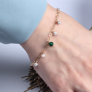 Green Agate Bracelet - Elzom